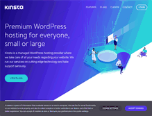 Tablet Screenshot of kinsta.com